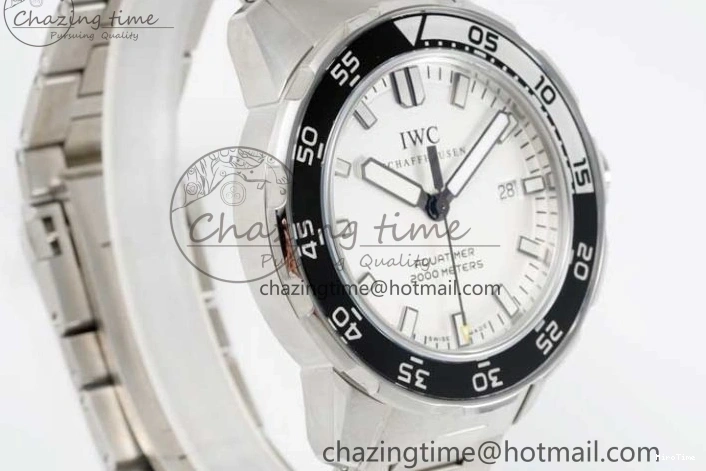 MIROTIME 0119 Youthful Aquatimer Automatic SS RSF 1:1 Best Edition White Black Dial on SS Bracelet A 7070